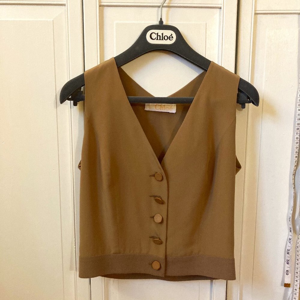 Authentic Chloe Vest with Hanger!